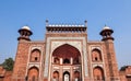 South Grand entrance gate of Taj Mahal, Agra, India Royalty Free Stock Photo