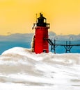 South Haven Light Royalty Free Stock Photo