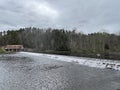 South Holston Lake River and Dam in Bristol, Tennessee