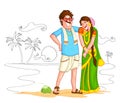 South Indian couple