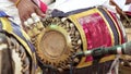 South Indian drum, Madhalam beats Royalty Free Stock Photo