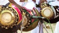 South Indian drum, Madhalam beats Royalty Free Stock Photo