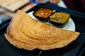 South Indian Feast Crispy Dosa with Lentil Stew