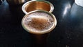 South Indian filter coffee in monsoon season