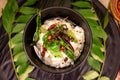 South Indian food. curd rice. conceptual shot