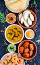 South Indian Food Platter Royalty Free Stock Photo