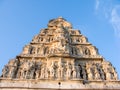 South Indian Gopuram. Royalty Free Stock Photo