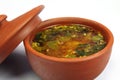 South Indian Made Rasam Recipe Royalty Free Stock Photo