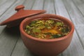 South Indian Made Rasam Recipe Royalty Free Stock Photo