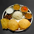 South Indian meals Royalty Free Stock Photo