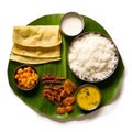 South Indian Meals Royalty Free Stock Photo