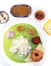 South indian meals Royalty Free Stock Photo