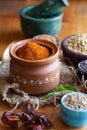 South Indian Rasam powder Royalty Free Stock Photo