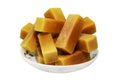 South Indian Tasty mysore pak Royalty Free Stock Photo