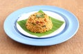 South Indian Traditional Vegetarian Rice Dish, Puliyogare