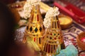 south indian wedding ceremony cones in brahmin wedding