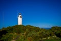 SOUTH ISLAND, NEW ZEALAND- MAY 23, 2017: Lighthouse at Cape Foulwind, West Coast of South island, New Zealand