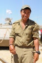 Asian man serving in the israeli defense force