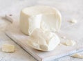 South Italian cheese cacioricotta