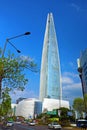 South Korea Jamsil lotte world tower Royalty Free Stock Photo