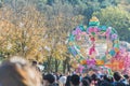 SOUTH KOREA - October 31: Dancers in colorful costumes take part