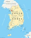 South Korea Political Map