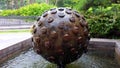 The War Memorial of Korea, The fountain with suffering faces on it