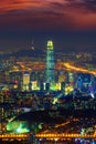 South Korea skyline of Seoul, The best view of South Korea.