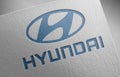 Hyundai-automobiles-1 on paper texture