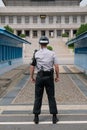 South Korean Guard at DMZ