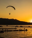 South Lake Tahoe Sunset Royalty Free Stock Photo