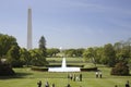 The South Lawn of the White House Royalty Free Stock Photo
