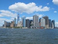 South Manhattan Skyline with World Trade Center Royalty Free Stock Photo