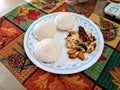 South morning breakfast Idli chutney