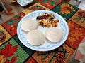 South morning breakfast Idli chutney