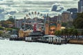 Luna Park Sydney Face and Towers Royalty Free Stock Photo