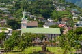 Protestant Church of Paofai, Papeete, Tahiti Royalty Free Stock Photo