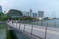 Jubilee Bridge, Marina Bay, Singapore