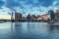 Citycsape, Darling Harbour, Sydney at sunset