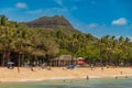 Diamond Head from Kuhio Beach, Kalakaua Avenue,Waikiki, Hawaii