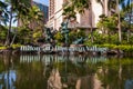 Water feature, Hilton Hawaiian Village, Waikiki, Hawaii