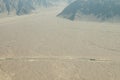 South Panamerican Highway in Nasca Royalty Free Stock Photo