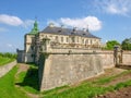 South part of the Pidhirtsi castle of 17th century, Ukraine Royalty Free Stock Photo