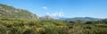 South Peloponnese mountan landscape