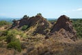 South Peloponnese mountan landscape