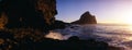 South Piha evening Royalty Free Stock Photo