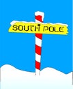 South Pole Sign