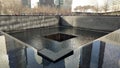 South Pool at the National September 11 Memorial & Museum, New York, NY, USA Royalty Free Stock Photo