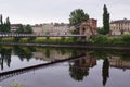 South Portland Street bridge over river Clyde in Glasgow, Scotland Royalty Free Stock Photo