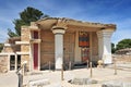 The south propylaeum of legendary Knossos palace. Crete, Greece